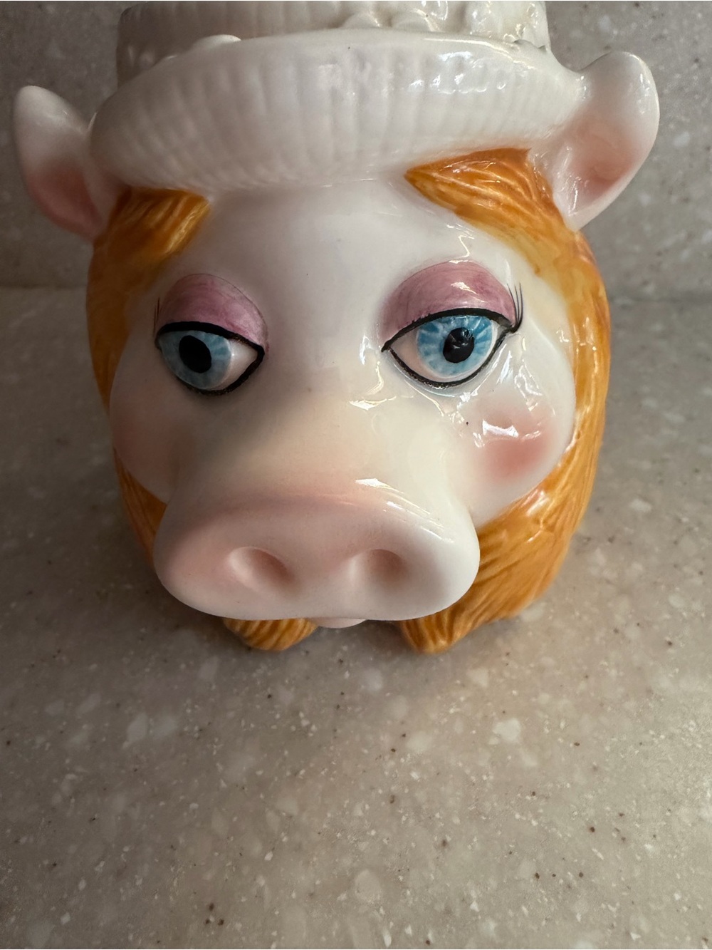 Vintage Miss piggy ceramic mug